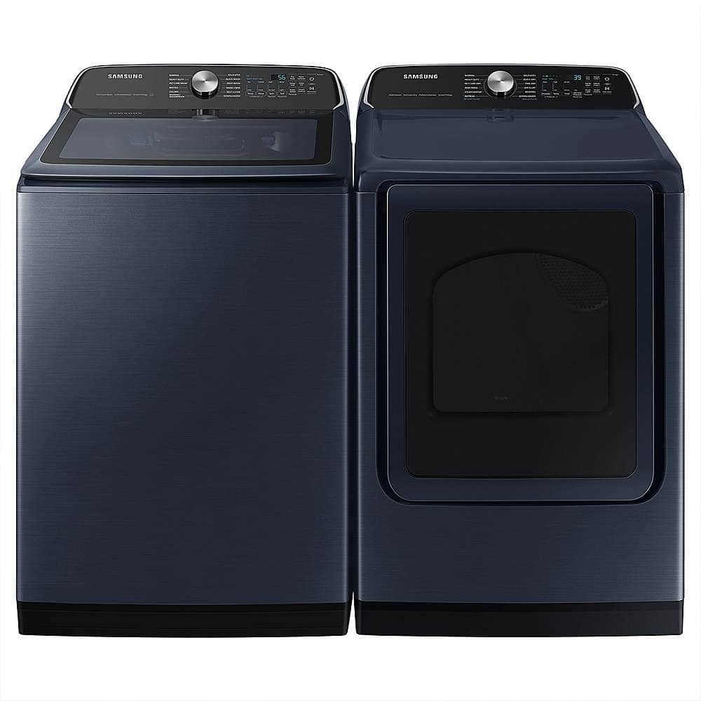 Samsung Open Box 5.4 Cu. Ft. High-Efficiency Smart Top Load Washer with ...