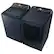 Alt View 20. Samsung - Open Box 5.4 Cu. Ft. High-Efficiency Smart Top Load Washer with Pet Care Solution - Brushed Navy.