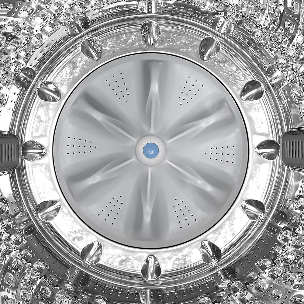 Alt View 15. Samsung - Open Box 5.4 Cu. Ft. High-Efficiency Smart Top Load Washer with Pet Care Solution - White.