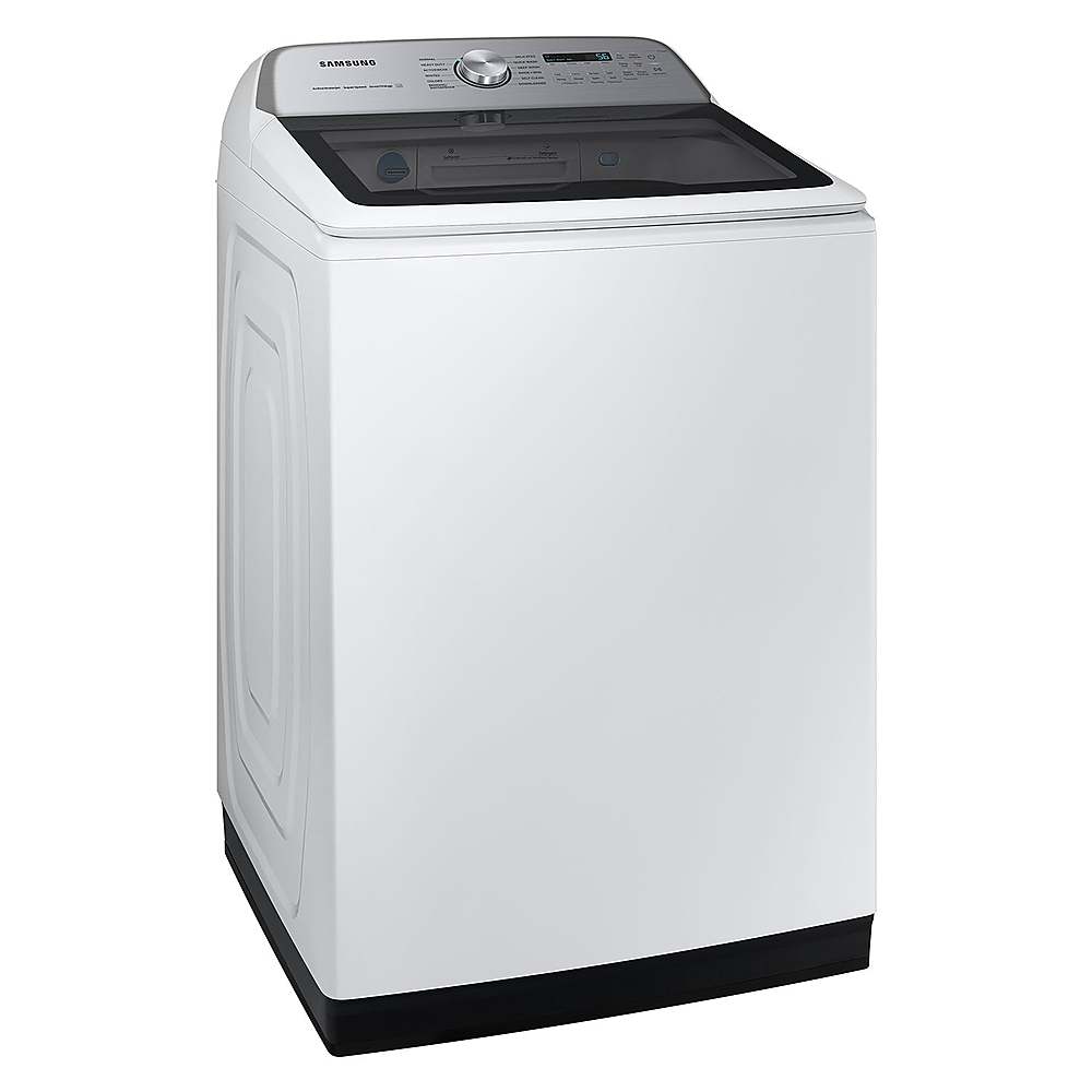 Alt View 11. Samsung - Open Box 5.4 Cu. Ft. High-Efficiency Smart Top Load Washer with ActiveWave Agitator - White.