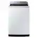 Front. Samsung - Open Box 5.5 Cu. Ft. High-Efficiency Smart Top Load Washer with Super Speed Wash - White.