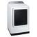 Alt View 11. Samsung - Open Box 7.4 Cu. Ft. Smart Gas Dryer with Steam Sanitize+ - White.