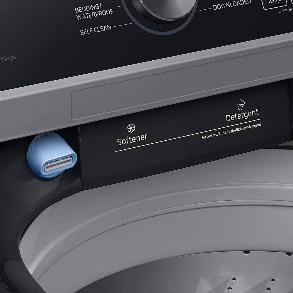 Samsung Open Box 4.6 Cu. Ft. High-Efficiency Smart Top Load Washer With ...