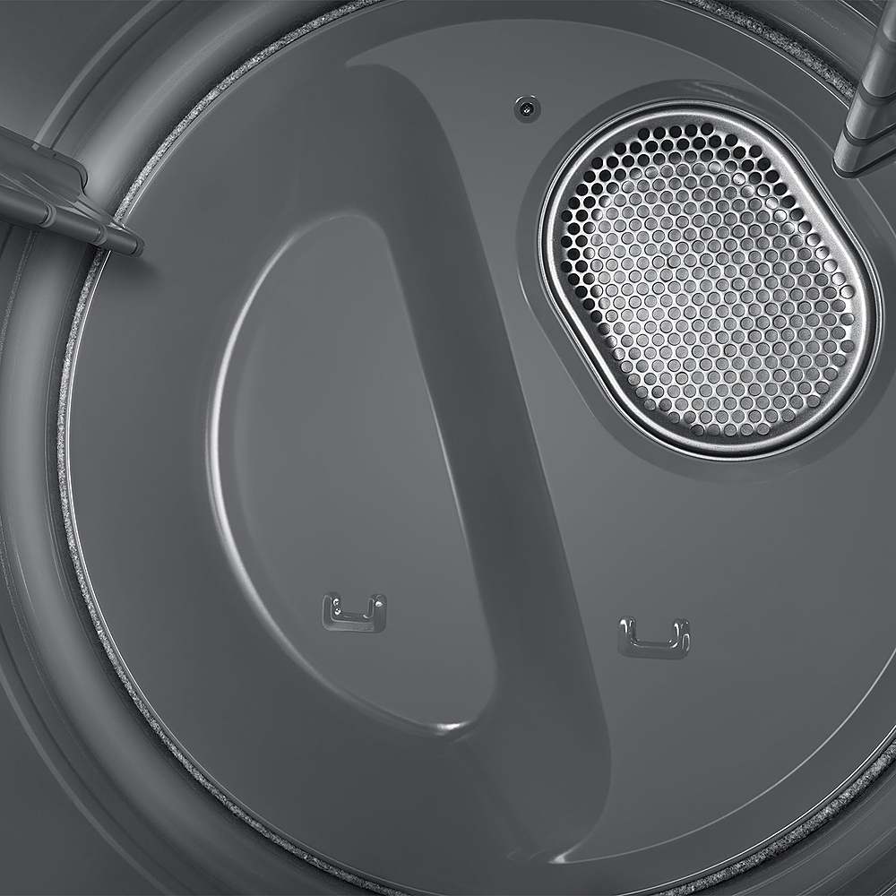 Alt View 12. Samsung - Open Box 7.4 Cu. Ft. Smart Electric Dryer with Sensor Dry - Black.