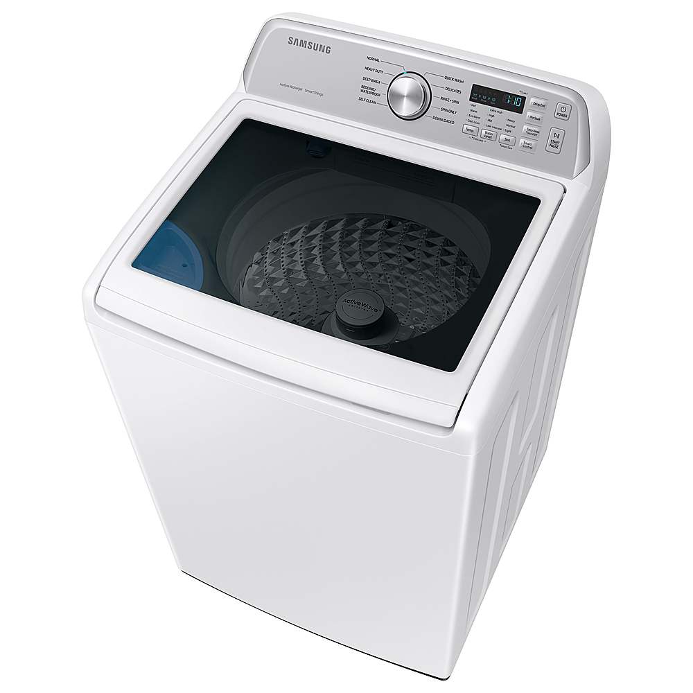 Samsung Open Box 4.6 Cu. Ft. High Efficiency Smart Top Load Washer with