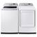 Alt View 17. Samsung - Open Box 7.4 Cu. Ft. Smart Gas Dryer with Sensor Dry - White.