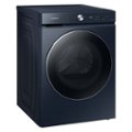 Alt View Zoom 12. Samsung - Open Box BESPOKE 7.8 Cu. Ft. Stackable Smart Electric Dryer with Steam and Ventless Hybrid Heat Pump - Brushed Navy.