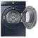 Alt View Zoom 13. Samsung - Open Box BESPOKE 7.8 Cu. Ft. Stackable Smart Electric Dryer with Steam and Ventless Hybrid Heat Pump - Brushed Navy.