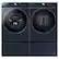 Alt View 15. Samsung - Open Box BESPOKE 7.8 Cu. Ft. Stackable Smart Electric Dryer with Steam and Ventless Hybrid Heat Pump - Brushed Navy.