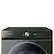 Alt View 16. Samsung - Open Box BESPOKE 5.3 Cu. Ft. High-Efficiency Stackable Smart Front Load Washer with Steam and AI OptiWash - Forest Green.