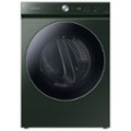 Front Zoom. Samsung - Open Box BESPOKE 7.6 Cu. Ft. Stackable Smart Electric Dryer with Steam and AI Optimal Dry - Forest Green.