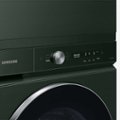 Alt View Zoom 11. Samsung - Open Box BESPOKE 7.6 Cu. Ft. Stackable Smart Electric Dryer with Steam and AI Optimal Dry - Forest Green.