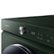 Alt View Zoom 12. Samsung - Open Box BESPOKE 7.6 Cu. Ft. Stackable Smart Electric Dryer with Steam and AI Optimal Dry - Forest Green.
