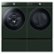 Alt View Zoom 20. Samsung - Open Box BESPOKE 7.6 Cu. Ft. Stackable Smart Electric Dryer with Steam and AI Optimal Dry - Forest Green.