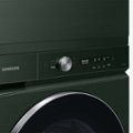 Alt View 11. Samsung - Open Box BESPOKE 7.6 Cu. Ft. Stackable Smart Gas Dryer with Steam and AI Optimal Dry - Forest Green.