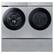 Alt View 17. Samsung - Open Box BESPOKE 7.6 Cu. Ft. Stackable Smart Gas Dryer with Steam and AI Optimal Dry - Silver Steel.