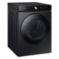 Alt View Zoom 12. Samsung - Open Box BESPOKE 7.6 Cu. Ft. Stackable Smart Gas Dryer with Steam and Super Speed Dry - Brushed Black.