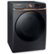 Alt View 12. Samsung - Open Box 7.5 Cu. Ft. Stackable Smart Gas Dryer with Steam and Sensor Dry - Brushed Black.
