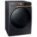 Alt View 12. Samsung - Open Box 7.5 Cu. Ft. Stackable Smart Gas Dryer with Steam and Sensor Dry - Brushed Black.
