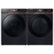 Alt View 17. Samsung - Open Box 7.5 Cu. Ft. Stackable Smart Gas Dryer with Steam and Sensor Dry - Brushed Black.