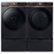 Alt View 18. Samsung - Open Box 7.5 Cu. Ft. Stackable Smart Gas Dryer with Steam and Sensor Dry - Brushed Black.