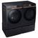 Alt View 21. Samsung - Open Box 7.5 Cu. Ft. Stackable Smart Gas Dryer with Steam and Sensor Dry - Brushed Black.