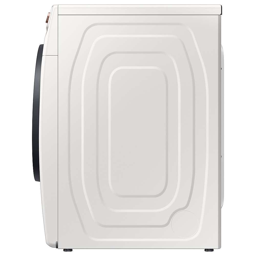 Alt View 20. Samsung - Open Box 7.5 Cu. Ft. Stackable Smart Electric Dryer with Steam and Sensor Dry - Ivory.