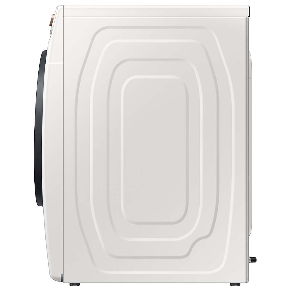 Alt View 14. Samsung - Open Box 7.5 Cu. Ft. Stackable Smart Gas Dryer with Steam and Sensor Dry - Ivory.