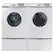 Alt View 19. Samsung - Open Box 7.5 Cu. Ft. Stackable Smart Gas Dryer with Sensor Dry - White.