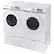 Alt View 20. Samsung - Open Box 7.5 Cu. Ft. Stackable Smart Gas Dryer with Sensor Dry - White.