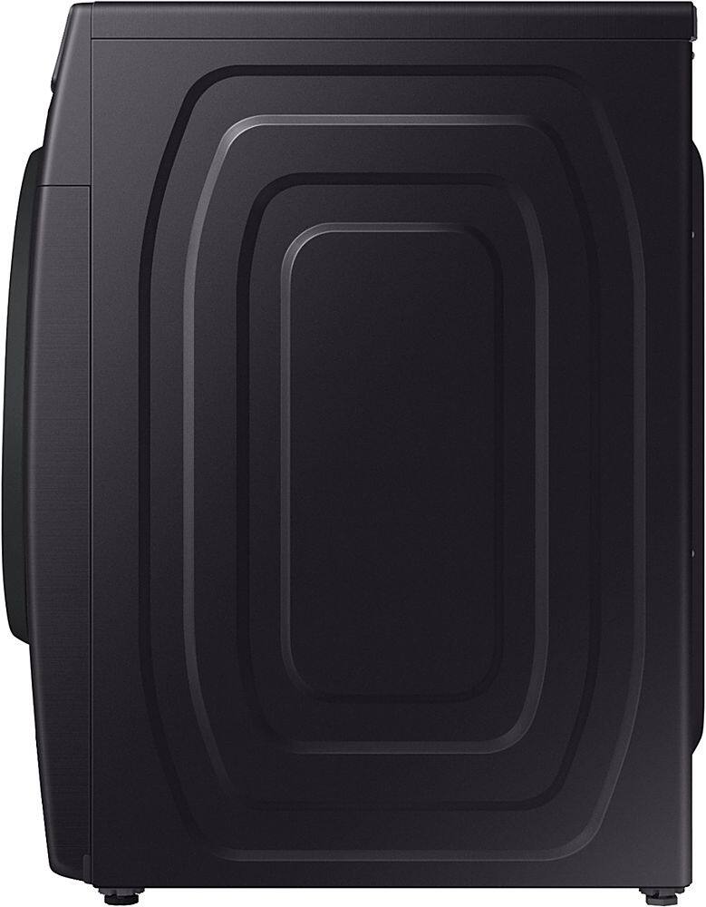 Alt View 14. Samsung - Open Box 7.5 Cu. Ft. Stackable Gas Dryer with Sensor Dry - Black Stainless Steel.