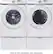 Alt View 12. Samsung - Open Box 7.5 Cu. Ft. Stackable Electric Dryer with Long Vent Drying - White.