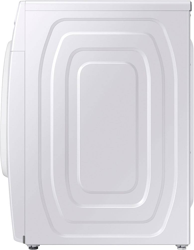 Alt View 15. Samsung - Open Box 7.5 Cu. Ft. Stackable Electric Dryer with Long Vent Drying - White.