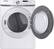 Alt View 1. Samsung - Open Box 7.5 Cu. Ft. Stackable Electric Dryer with Long Vent Drying - White.