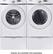 Alt View 15. Samsung - Open Box 7.5 Cu. Ft. Stackable Gas Dryer with Long Vent Drying - White.