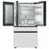 Alt View 13. Samsung - Open Box BESPOKE 29 cu. ft. 4-Door French Door Smart Refrigerator with Family Hub - White Glass.