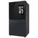 Alt View 16. Samsung - Open Box BESPOKE 23 cu. ft. 4-Door French Door Counter Depth Smart Refrigerator with Family Hub - Matte Black steel.
