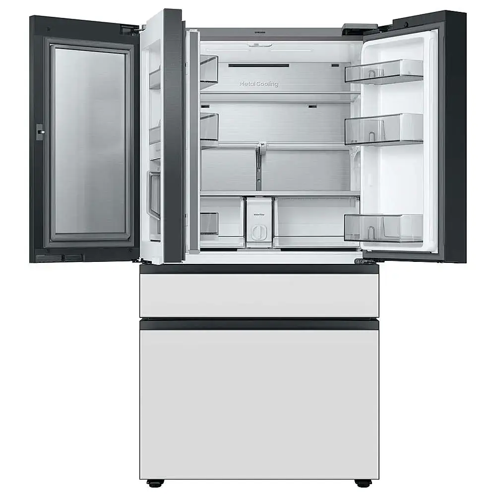 Samsung Open Box BESPOKE 23 cu. ft. 4 Door French Door Counter Depth ...