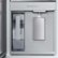 Alt View Zoom 17. Samsung - Open Box BESPOKE 23 cu. ft. 4-Door French Door Counter Depth Smart Refrigerator with Family Hub - White Glass.