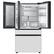 Alt View 13. Samsung - Open Box BESPOKE 23 cu. ft. 4-Door French Door Counter Depth Smart Refrigerator with Beverage Center - Custom Panel Ready.