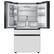 Alt View 20. Samsung - Open Box BESPOKE 23 cu. ft. 4-Door French Door Counter Depth Smart Refrigerator with Beverage Center - Custom Panel Ready.