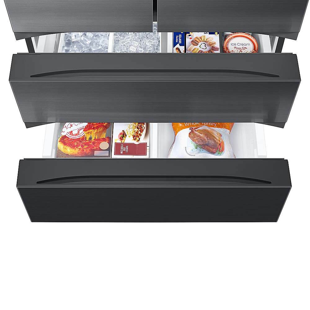 Samsung Open Box 30 cu. ft. 4 Door French Door Smart Refrigerator with