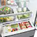 Alt View 16. Samsung - Open Box 25 cu. ft. 4-Door French Door Counter Depth Smart Refrigerator with Four Types of Ice - Fingerprint Resistant Stainless Steel.