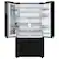 Alt View 12. Samsung - Open Box BESPOKE 30 cu. ft. 3-Door French Door Smart Refrigerator with Family Hub - Custom Panel Ready.