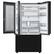 Alt View 13. Samsung - Open Box BESPOKE 30 cu. ft. 3-Door French Door Smart Refrigerator with Family Hub - Custom Panel Ready.