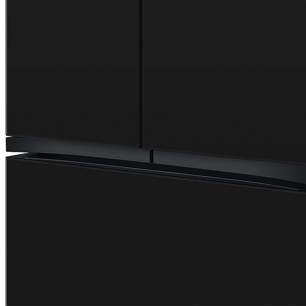 Alt View 16. Samsung - Open Box BESPOKE 30 cu. ft. 3-Door French Door Smart Refrigerator with Family Hub - Custom Panel Ready.