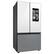 Alt View 11. Samsung - Open Box BESPOKE 24 cu. ft. 3-Door French Door Counter Depth Smart Refrigerator with Family Hub - Gray Glass.