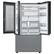 Alt View 13. Samsung - Open Box BESPOKE 24 cu. ft. 3-Door French Door Counter Depth Smart Refrigerator with Family Hub - Gray Glass.