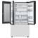 Alt View 13. Samsung - Open Box BESPOKE 30 cu. ft. 3-Door French Door Smart Refrigerator with Beverage Center - White Glass.