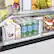Alt View 19. Samsung - Open Box BESPOKE 24 cu. ft. 3-Door French Door Counter Depth Smart Refrigerator with Beverage Center - White Glass.
